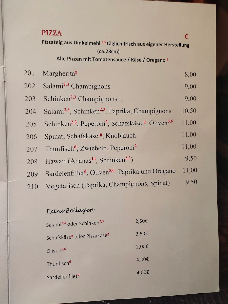 Speisekarte photo 2