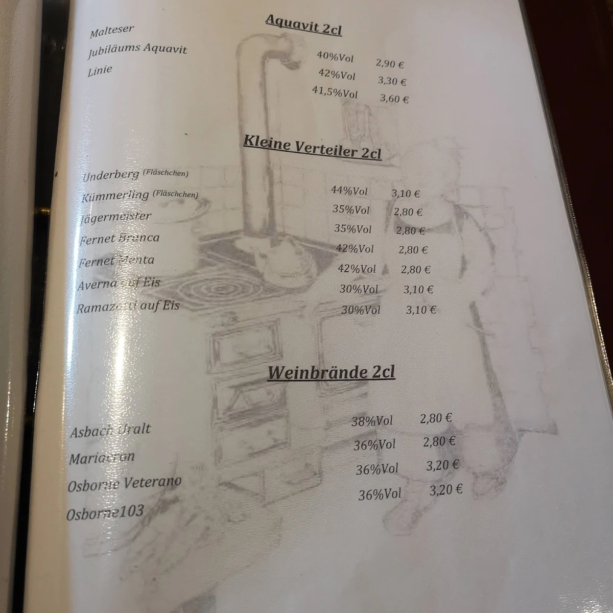 Speisekarte photo 8