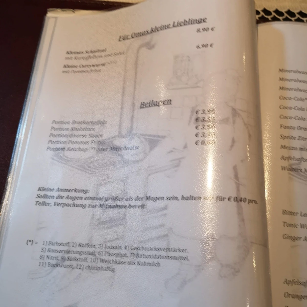 Speisekarte photo 9