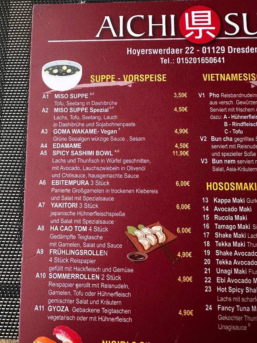 Speisekarte photo 5