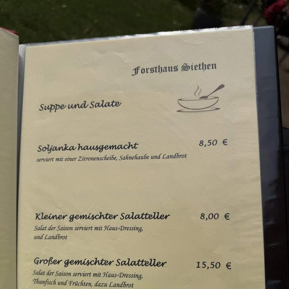 Speisekarte photo 3