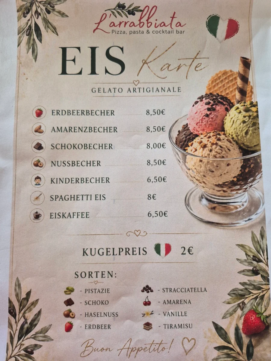 Speisekarte photo 1