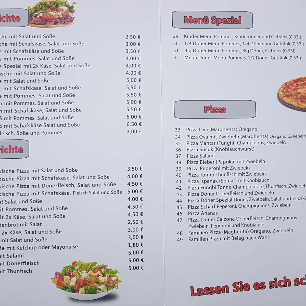 Speisekarte photo 5