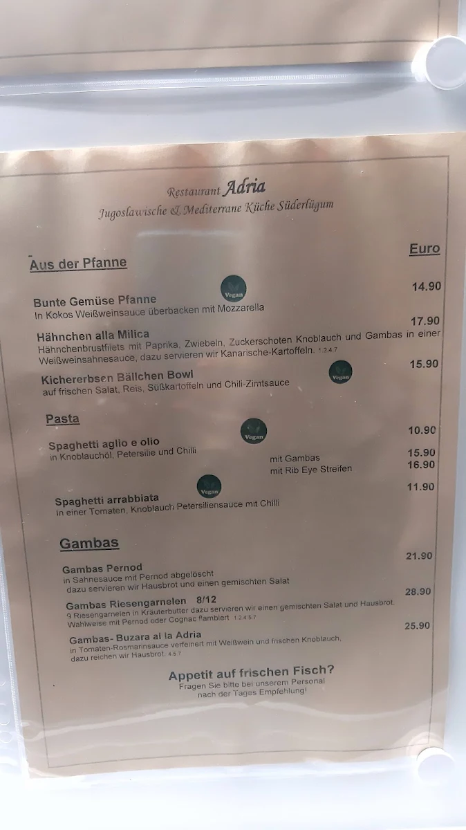 Speisekarte photo 3