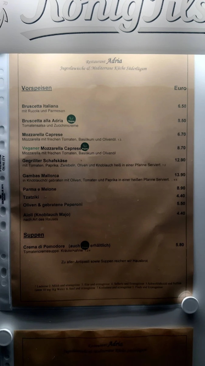 Speisekarte photo 7
