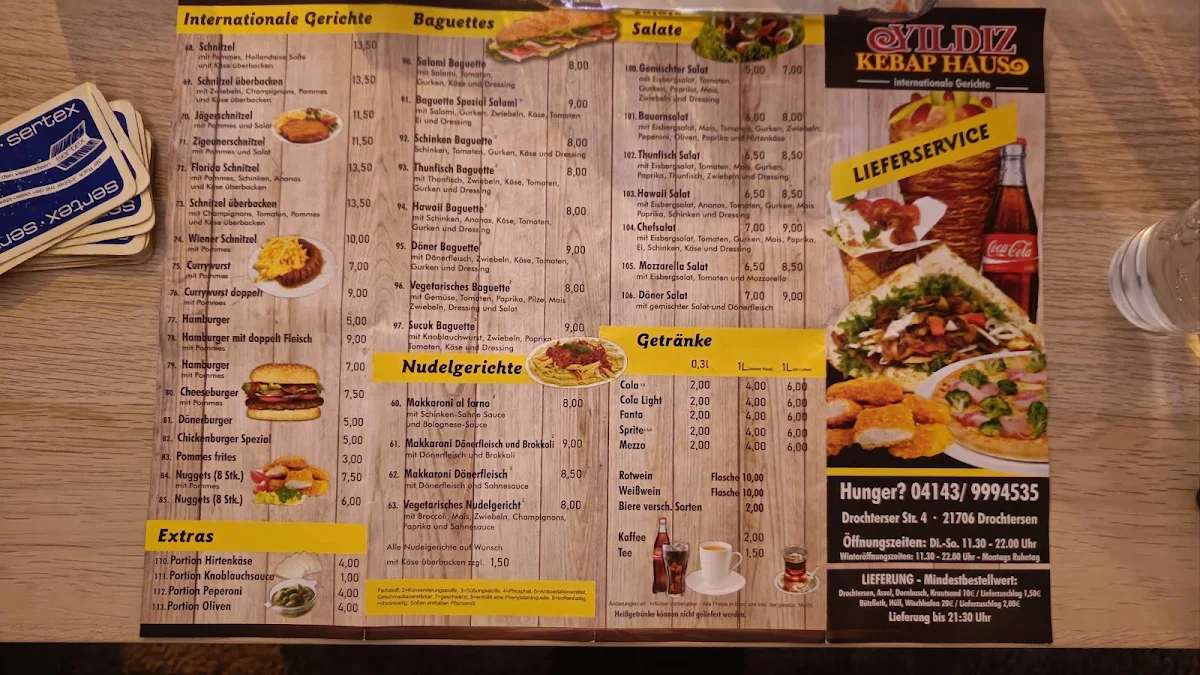 Speisekarte photo 5