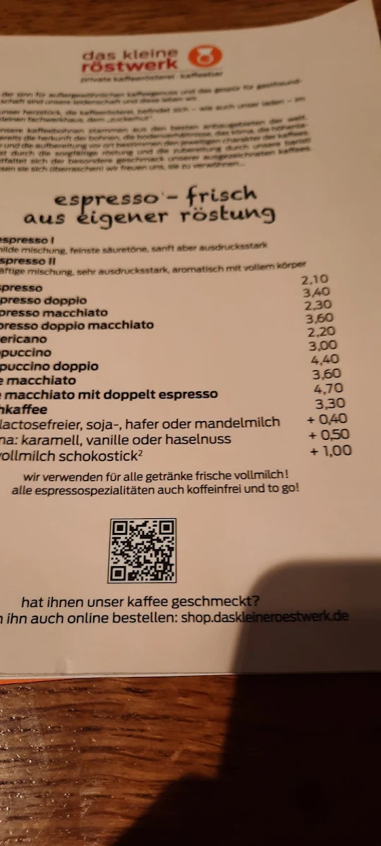 Speisekarte photo 2