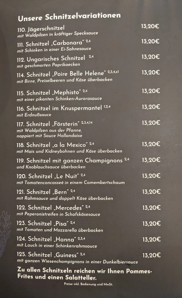 Speisekarte photo 9