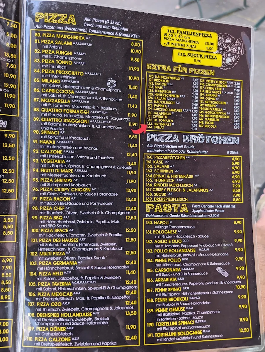 Speisekarte photo 1
