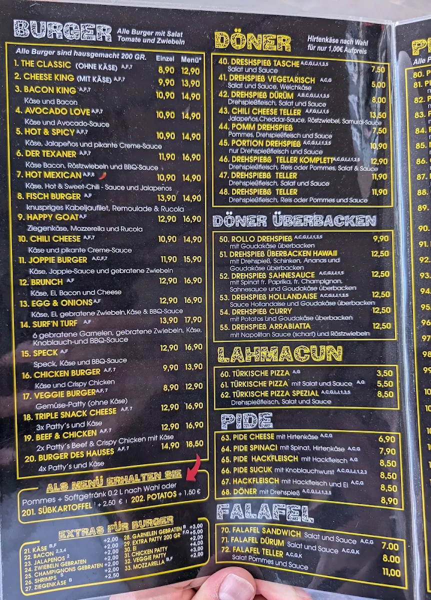 Speisekarte photo 2