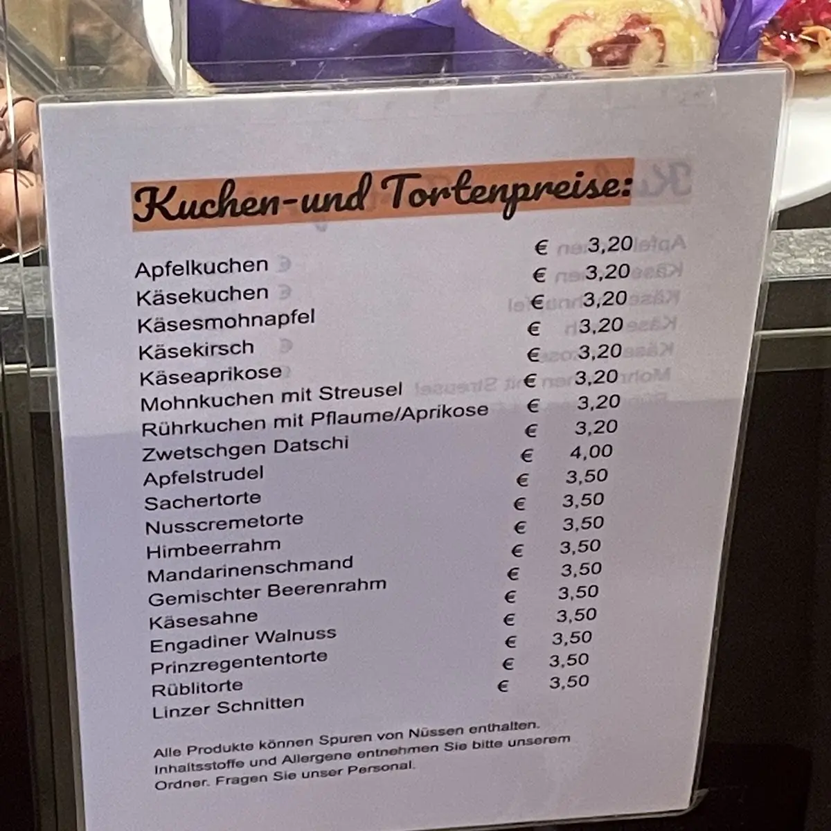 Speisekarte photo 7