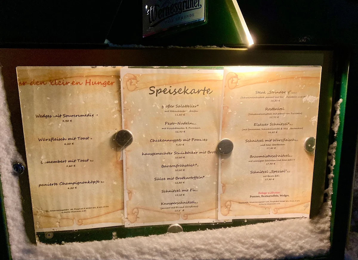 Speisekarte photo 2