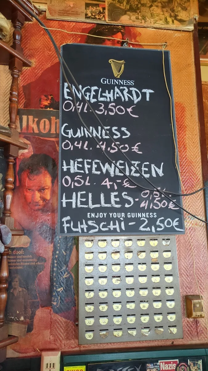 Speisekarte, Bierhaus Urban