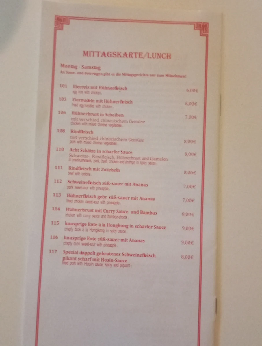 Speisekarte photo 5