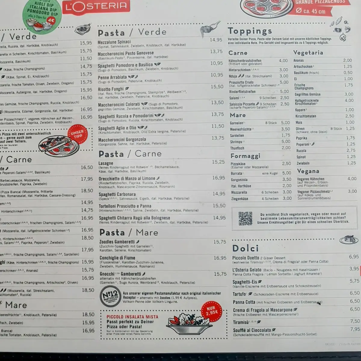 Speisekarte photo 1