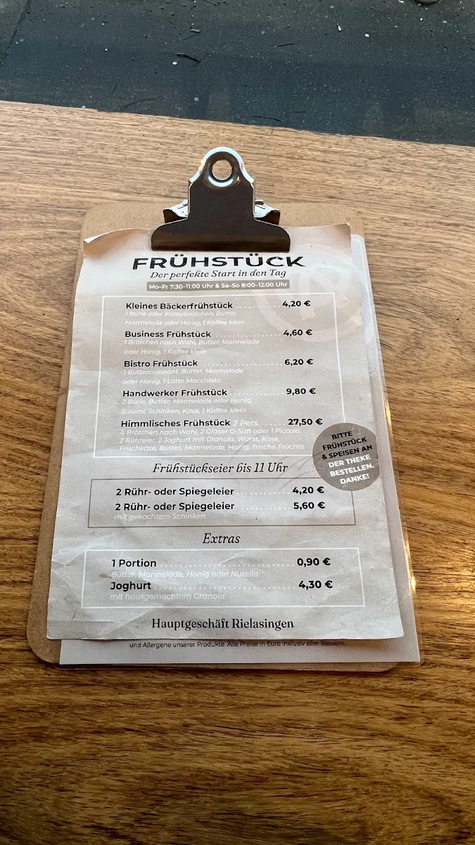 Speisekarte photo 1