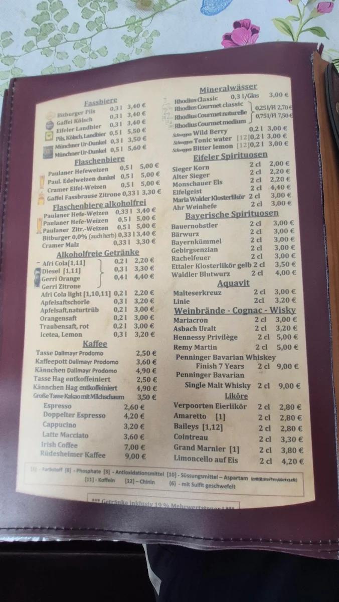 Speisekarte photo 9