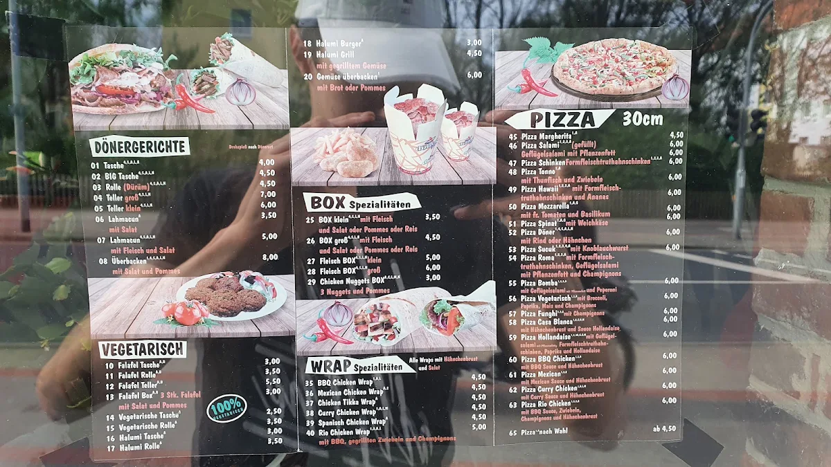Speisekarte, Lany Imbiss