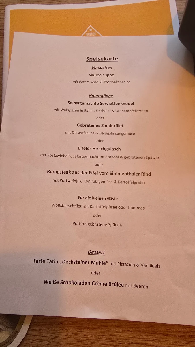 Speisekarte photo 1