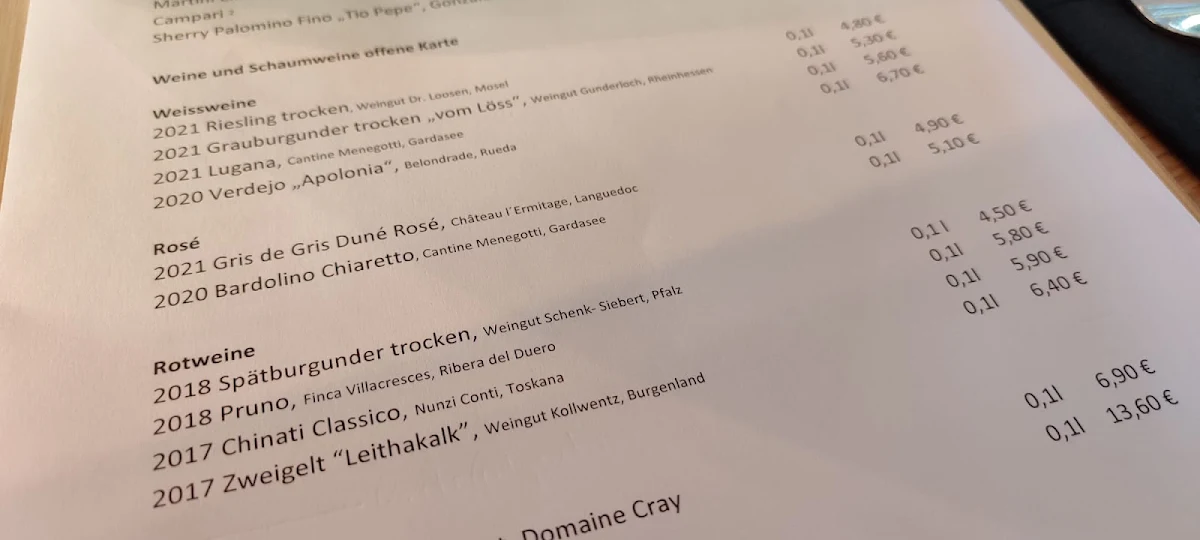 Speisekarte photo 5