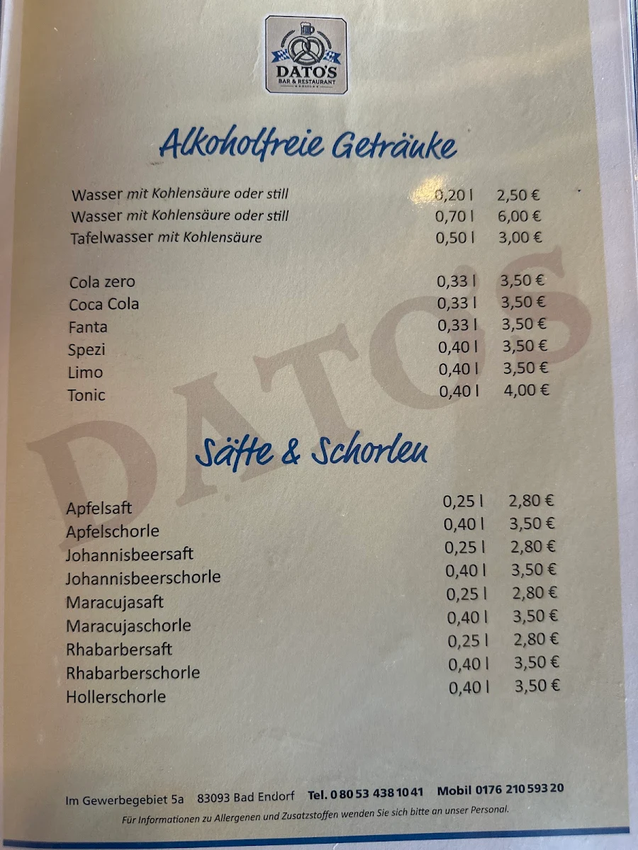 Speisekarte photo 6