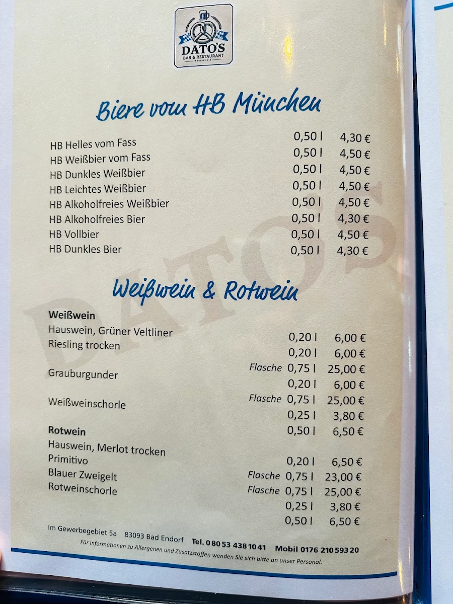 Speisekarte photo 7