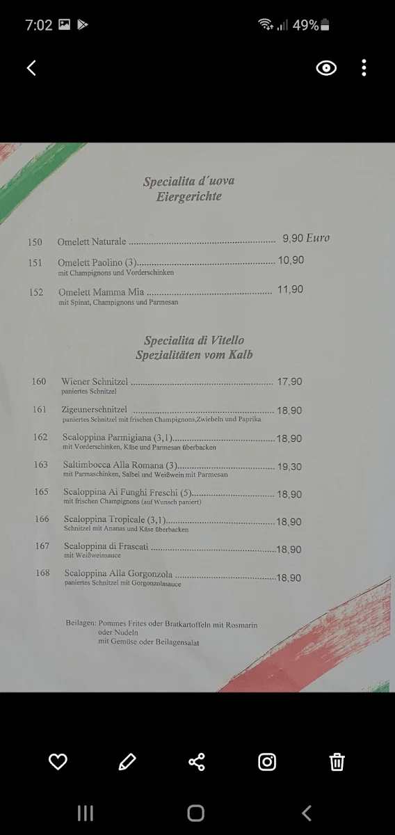 Speisekarte photo 9