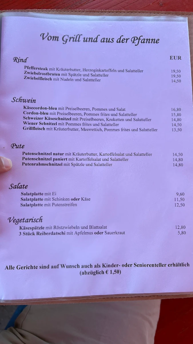 Speisekarte photo 3