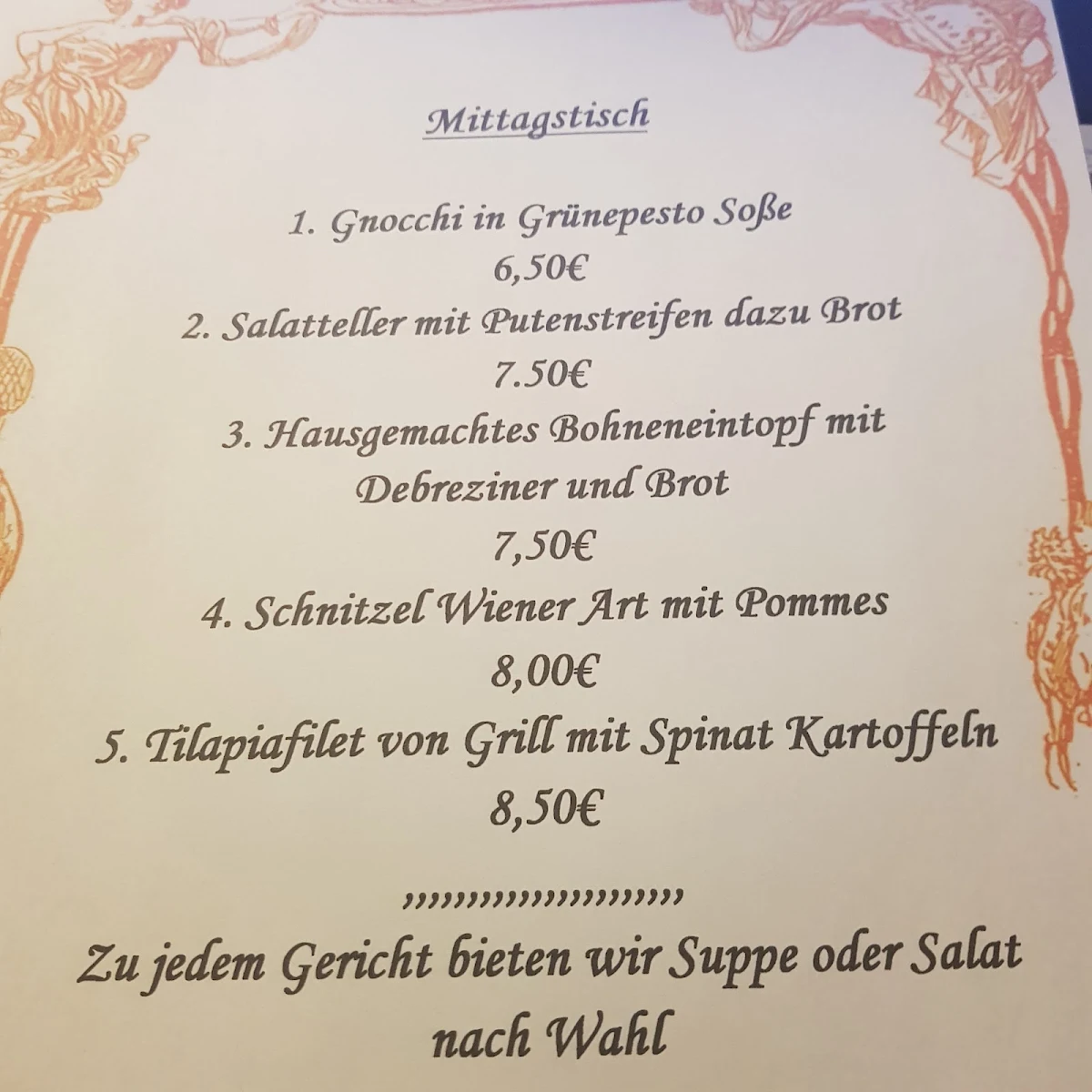 Speisekarte photo 4