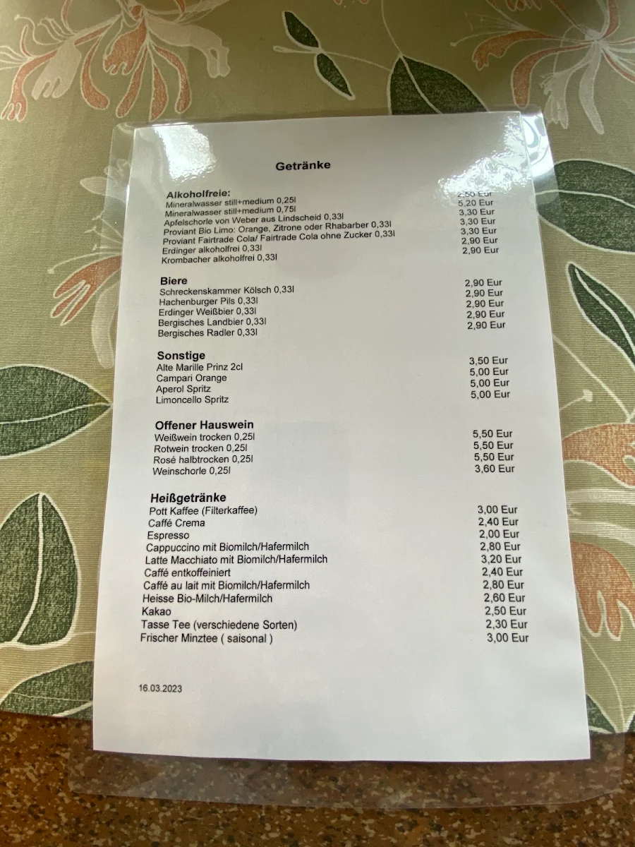 Speisekarte photo 2