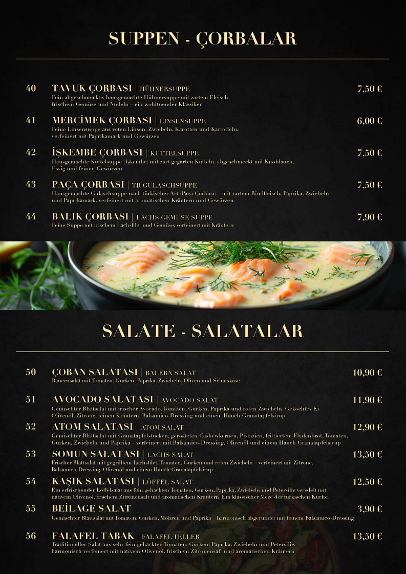 Speisekarte photo 1