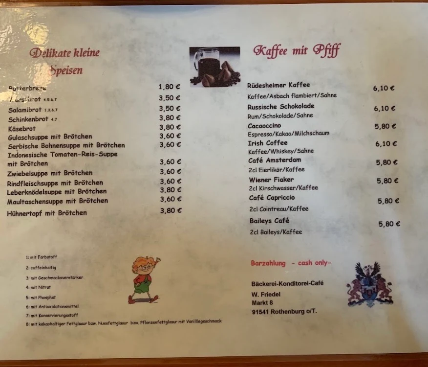 Speisekarte photo 3