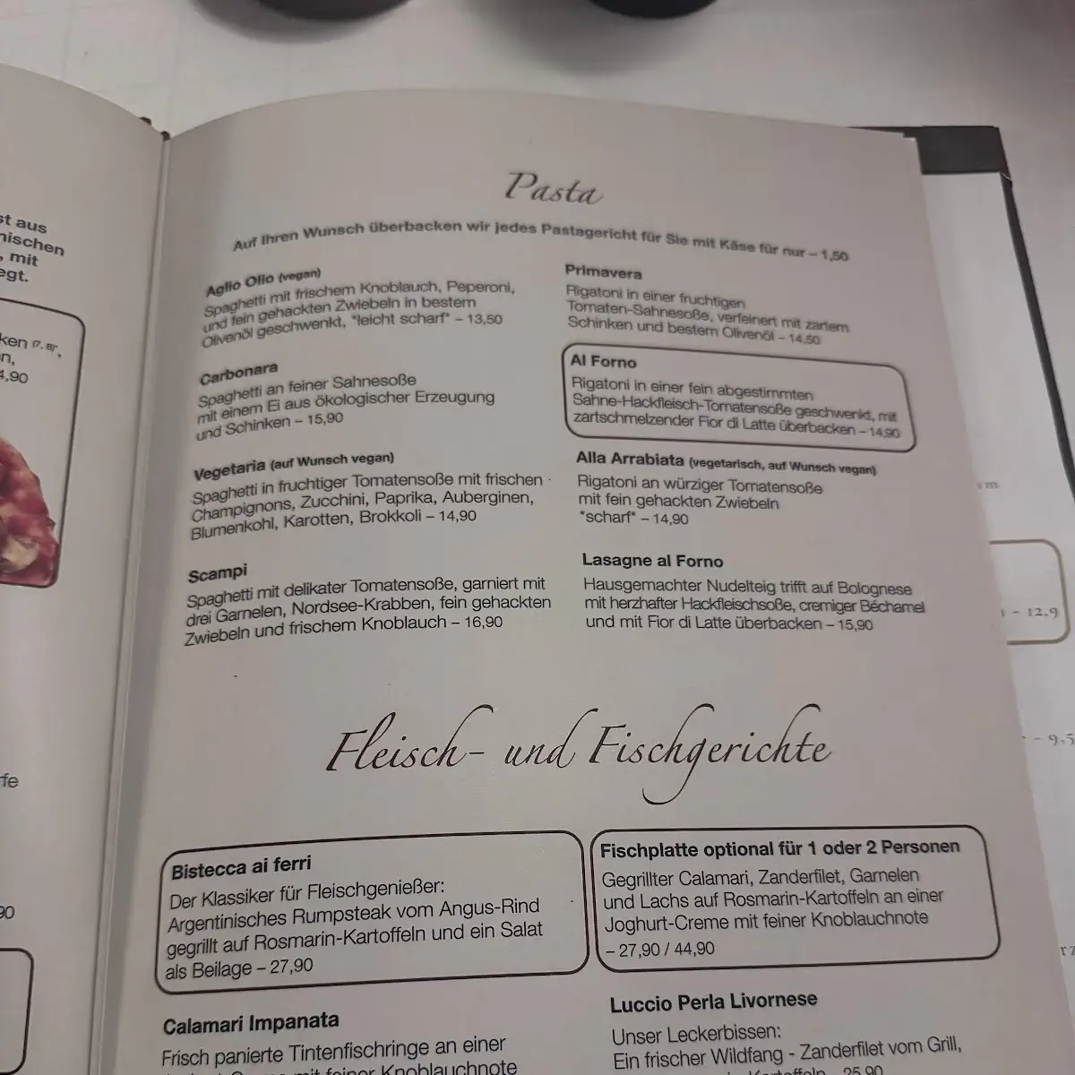 Speisekarte photo 5