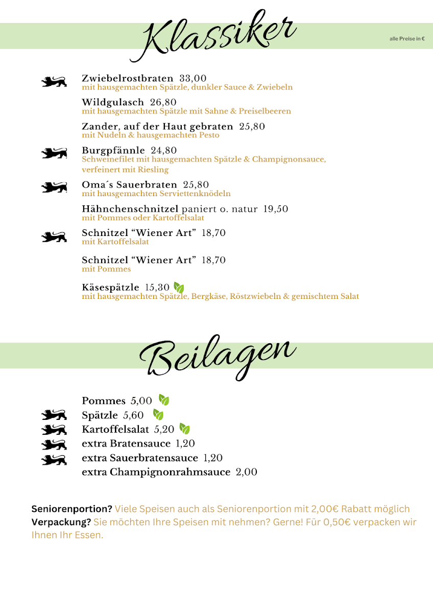 Speisekarte photo 8