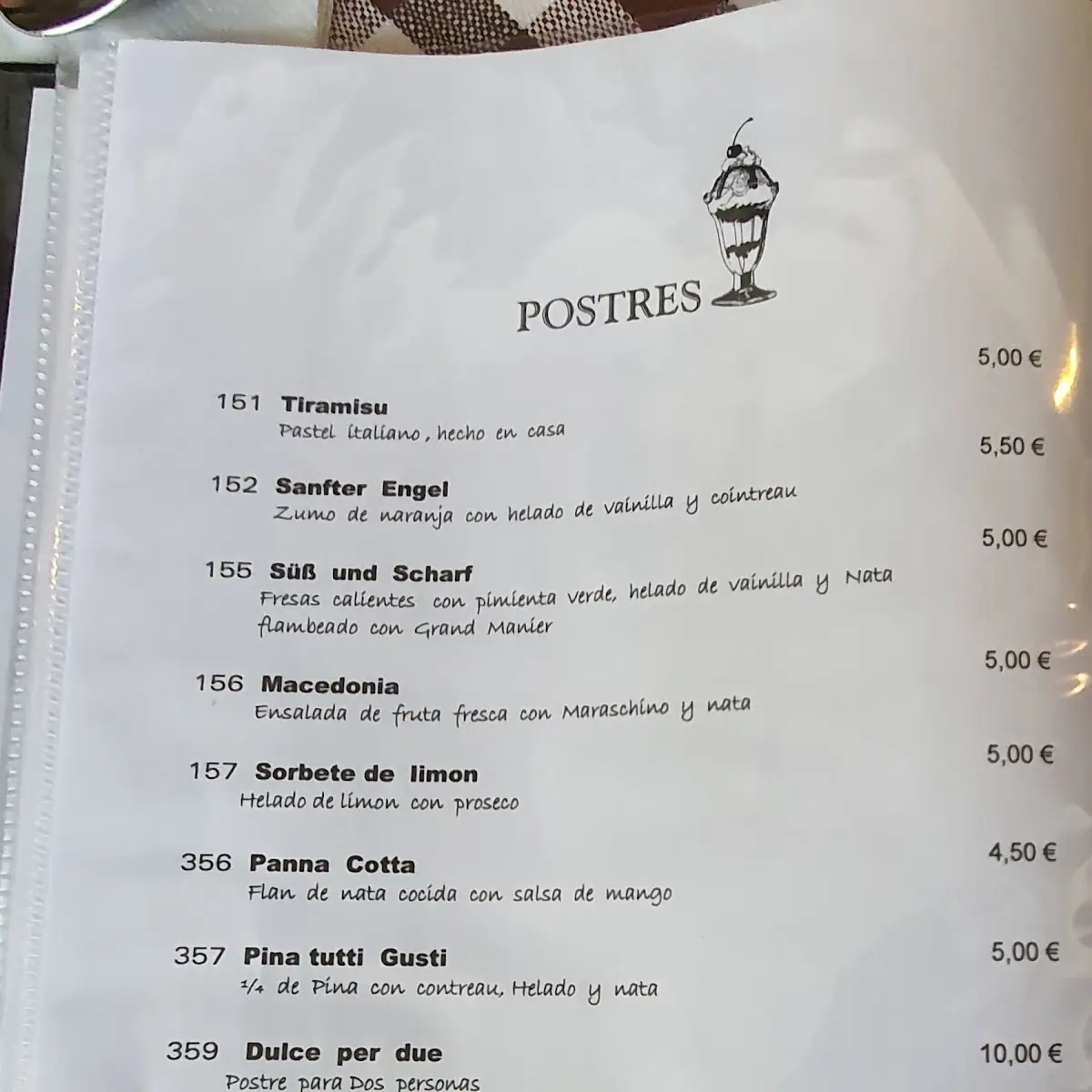 Speisekarte photo 7