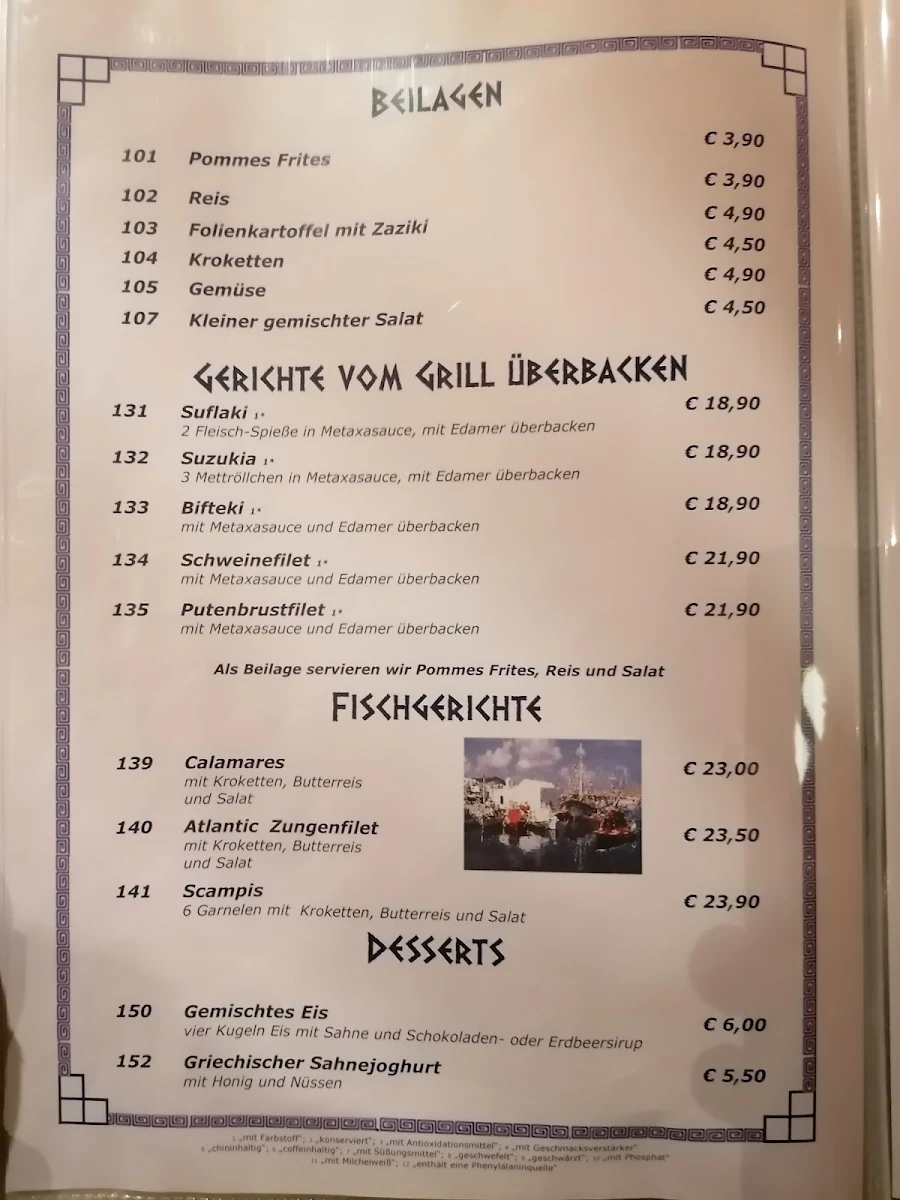 Speisekarte photo 1