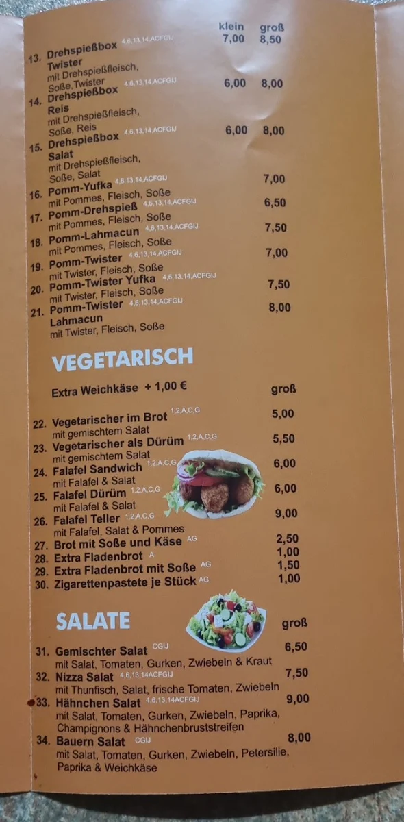 Speisekarte photo 4