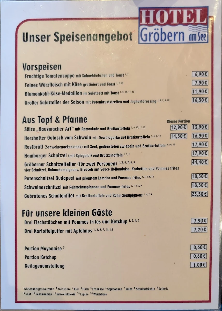 Speisekarte photo 1