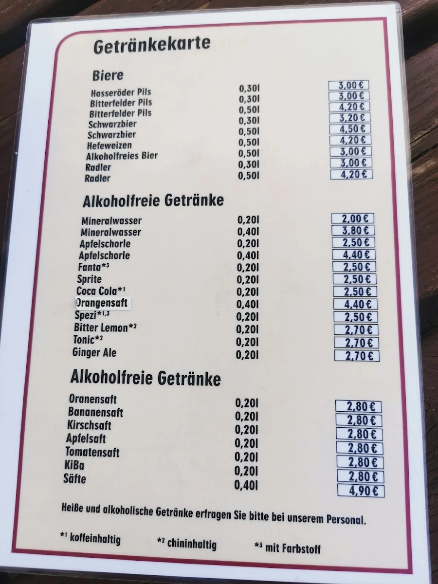 Speisekarte photo 7