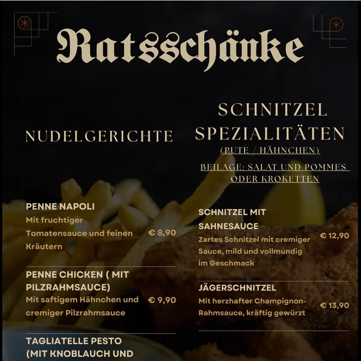 Speisekarte photo 2