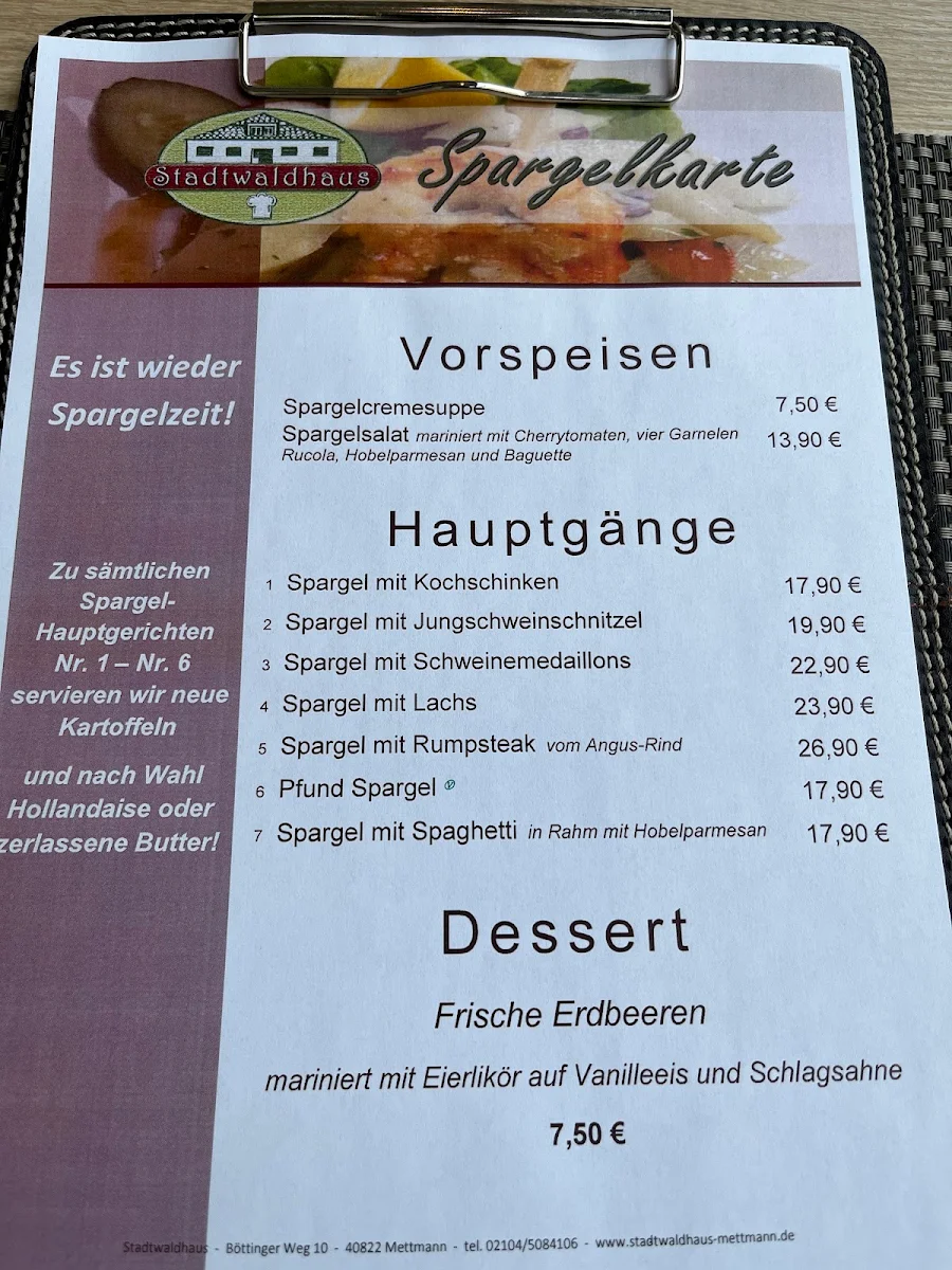 Speisekarte photo 1