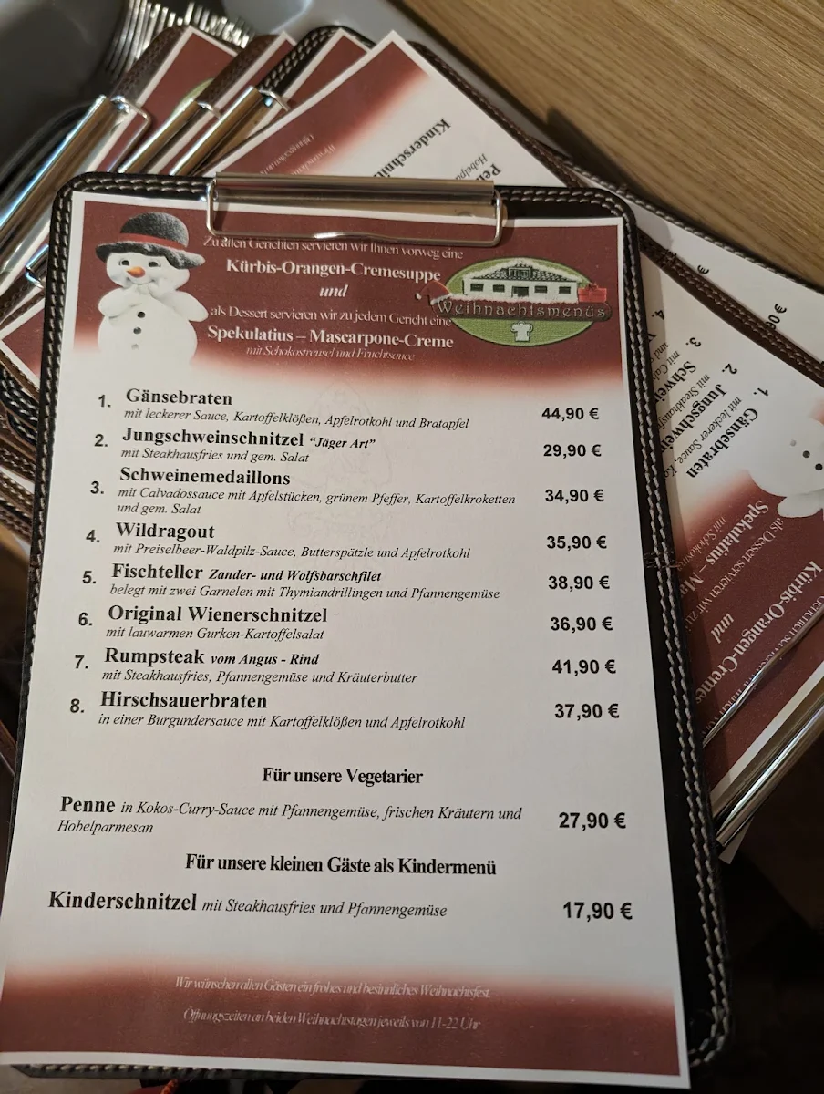 Speisekarte photo 2