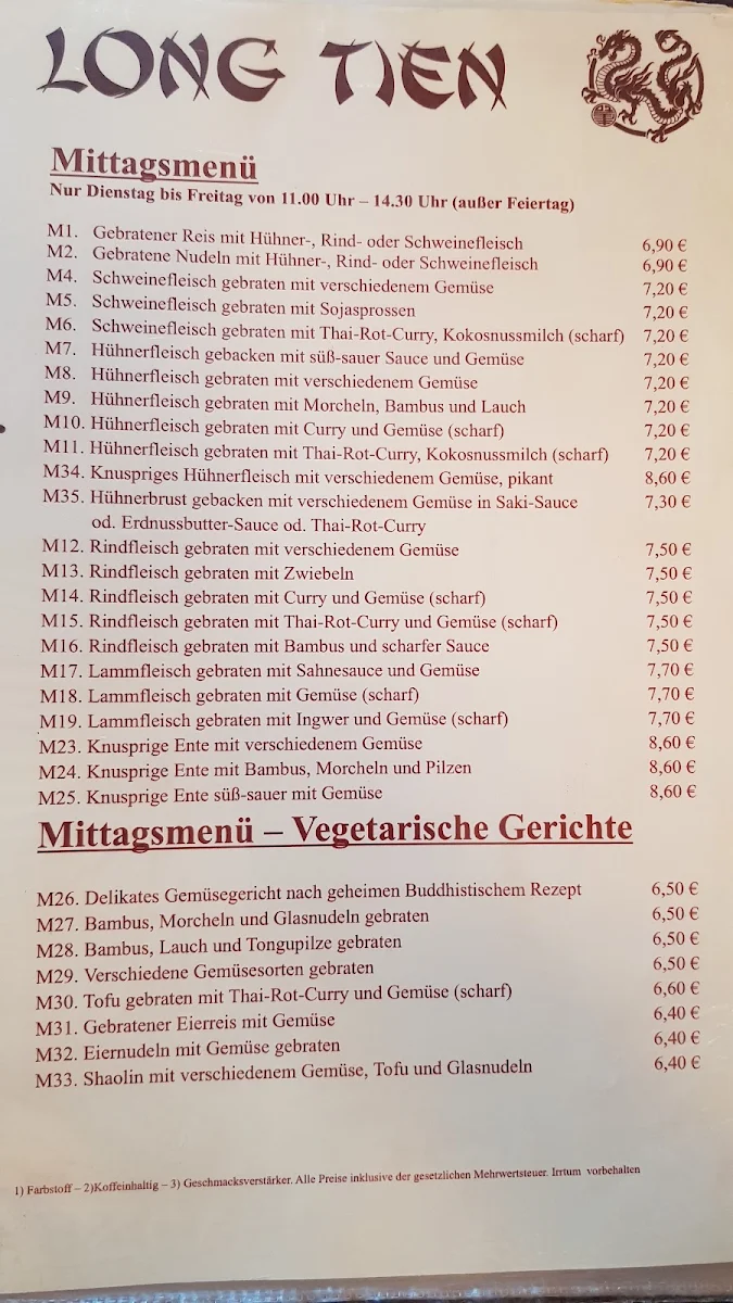 Speisekarte photo 9