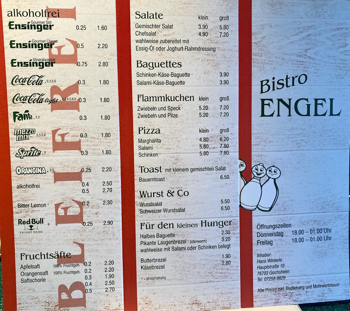 Speisekarte photo 2