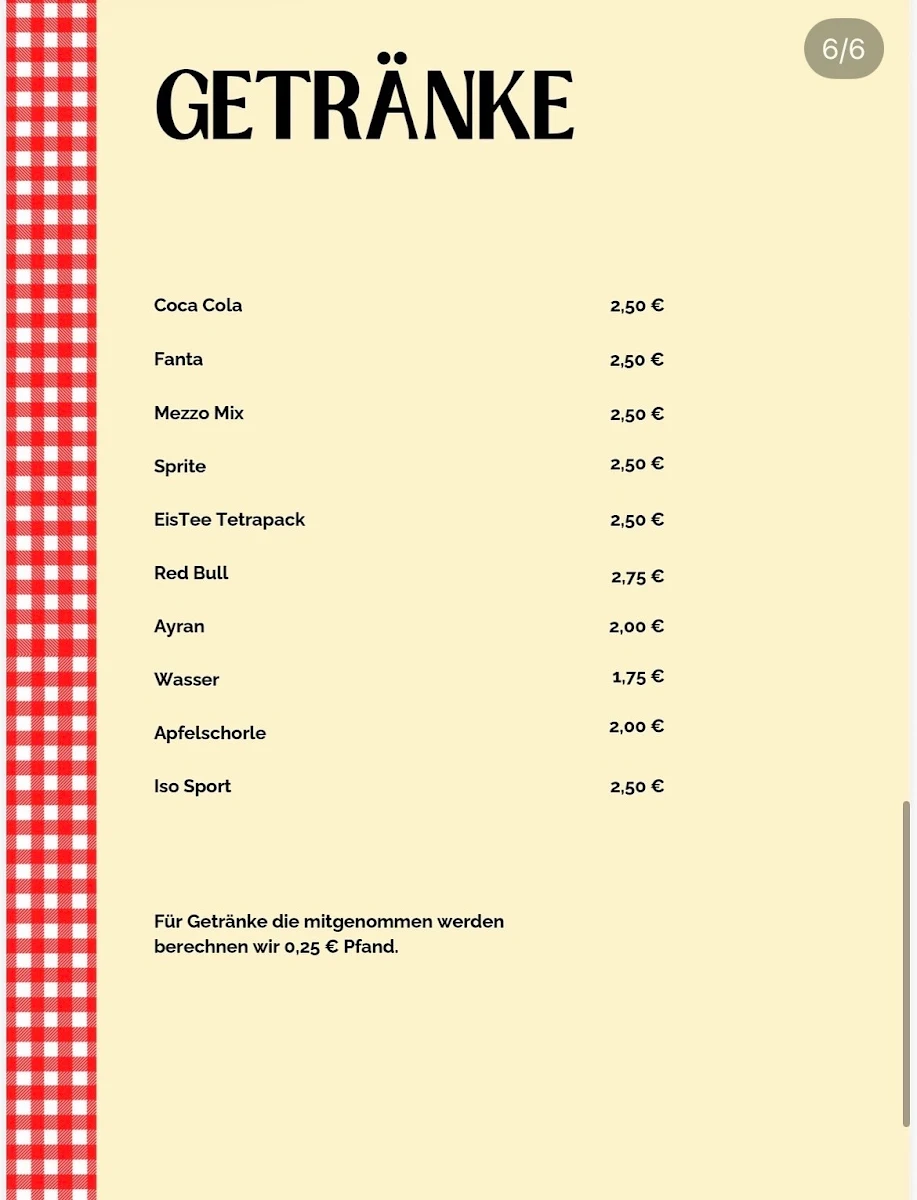 Speisekarte photo 6
