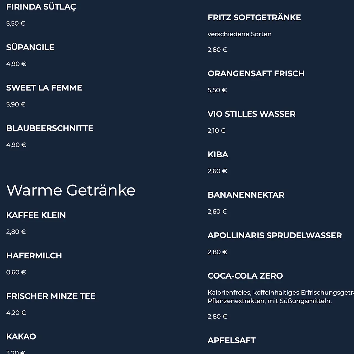 Speisekarte photo 10