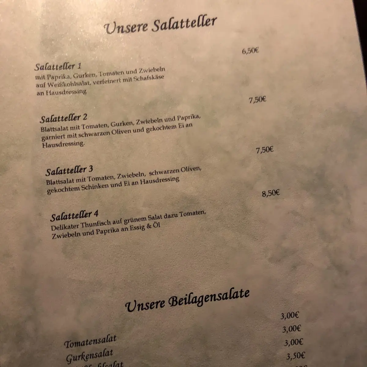 Speisekarte photo 10