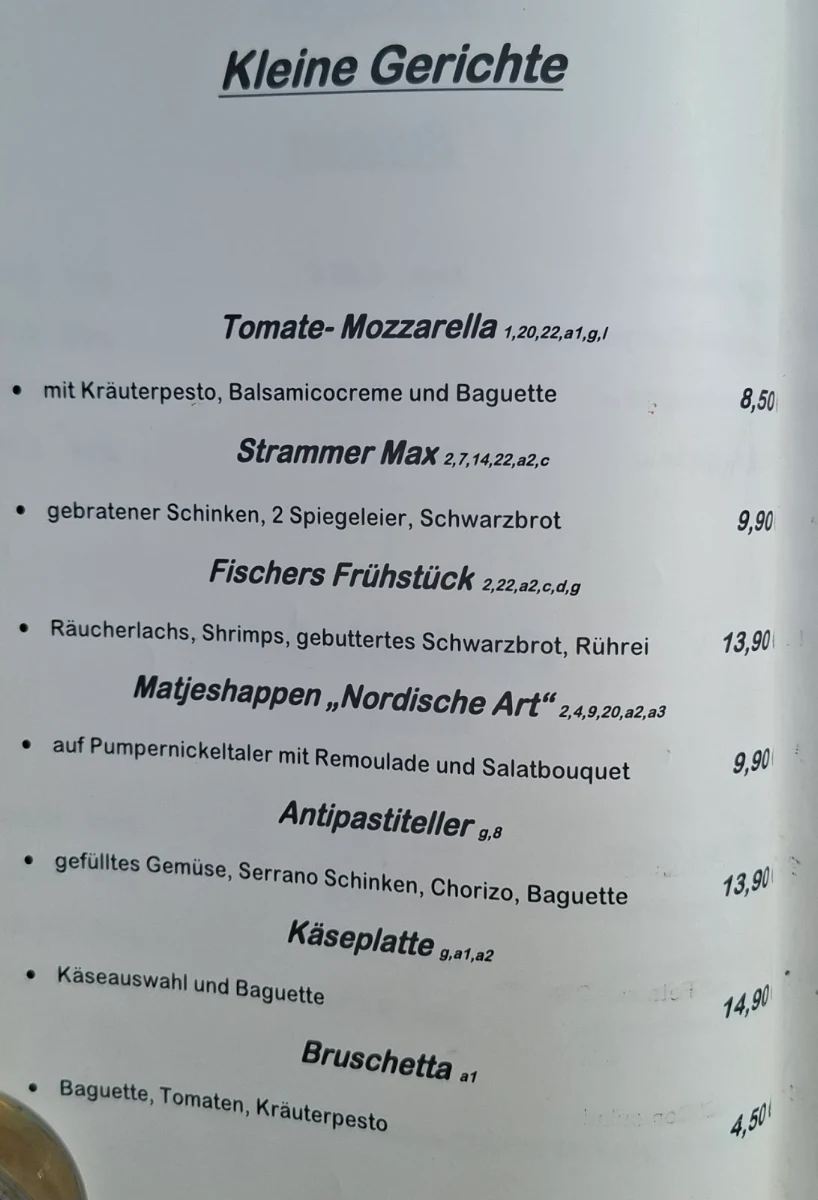 Speisekarte photo 3