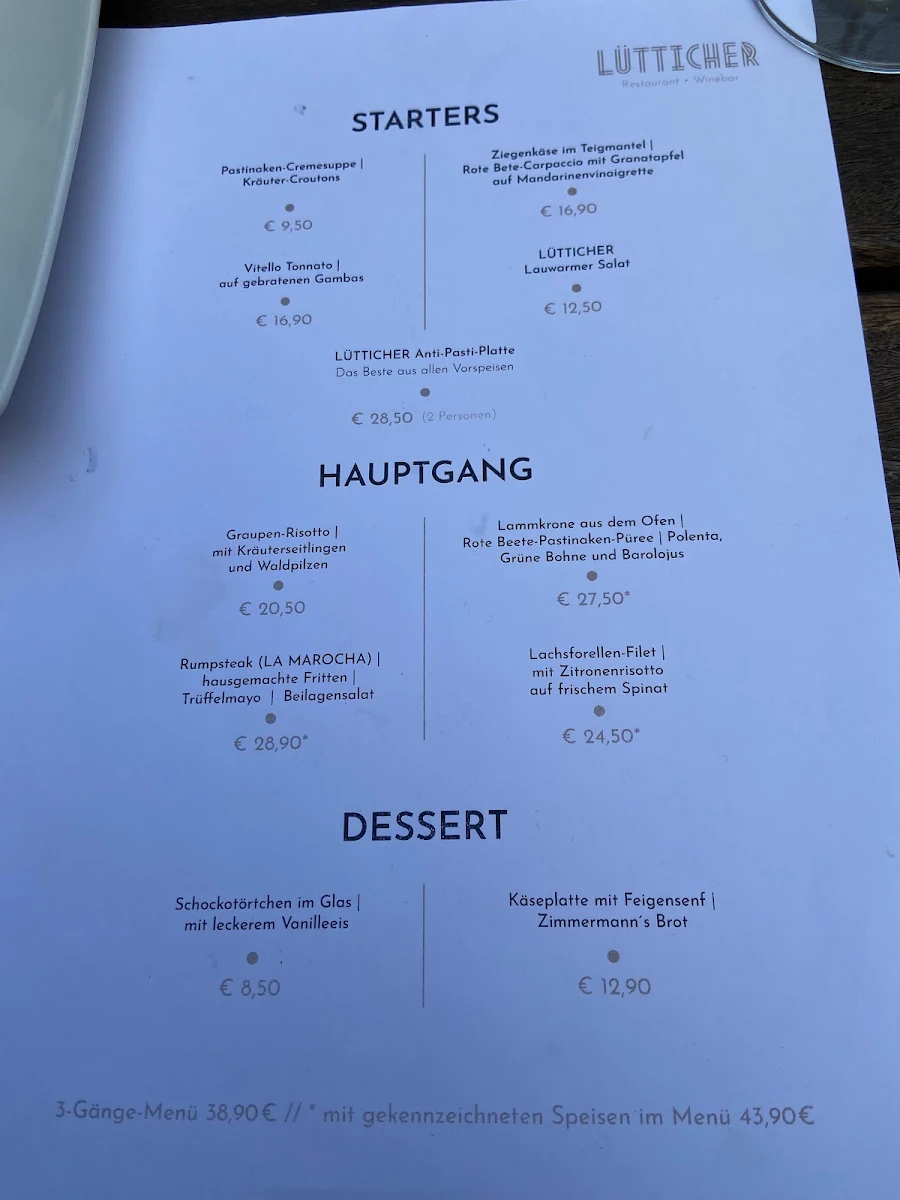 Speisekarte photo 2