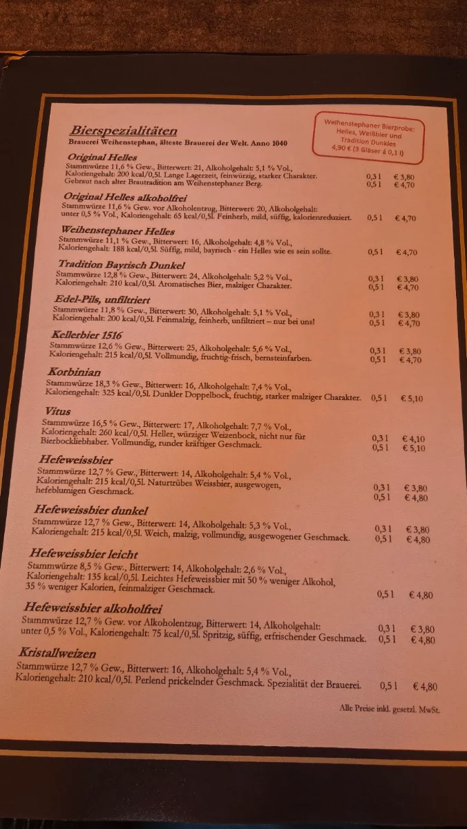 Speisekarte photo 10